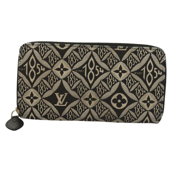LOUIS VUITTON Monogram Jaguar Preowned 1854 Zippy Wallet M80324 LV Auth 132789