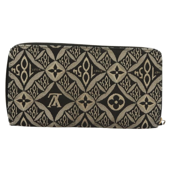 LOUIS VUITTON Monogram Jaguar Preowned 1854 Zippy Wallet M80324 LV Auth 132789
