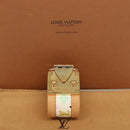 LOUIS VUITTON Monogram Multicolor Cerule Bracelet White M92593 LV Auth 132793V-11