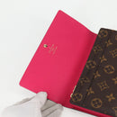 LOUIS VUITTON Monogram 2015 Christmas Portefeuille Sarah M61359 LV Auth 132795SAV-8