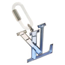 LOUIS VUITTON Bijoux Sac LV Prism Key Holder metal Blue MP2365 LV Auth 132809M-1
