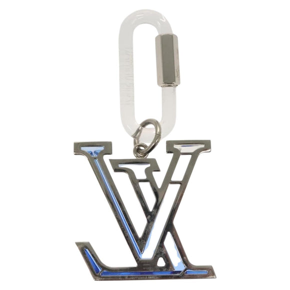 LOUIS VUITTON Bijoux Sac LV Prism Key Holder metal Blue MP2365 LV Auth 132809M