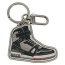 LOUIS VUITTON Monogram Eclipse Porte Cles LV Trainer Charm M68866 Auth 132811M-2