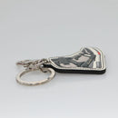 LOUIS VUITTON Monogram Eclipse Porte Cles LV Trainer Charm M68866 Auth 132811M-5