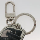 LOUIS VUITTON Monogram Eclipse Porte Cles LV Trainer Charm M68866 Auth 132811M-7