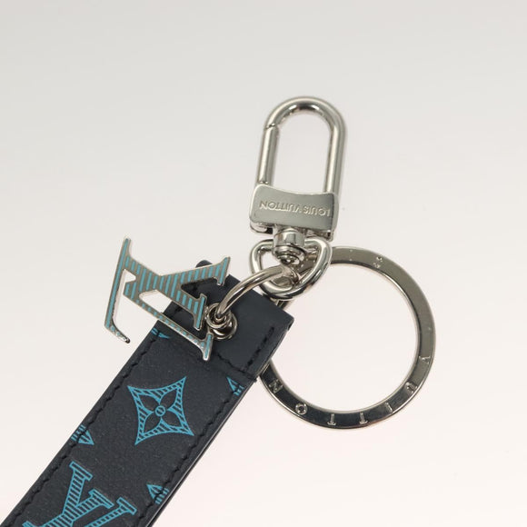 LOUIS VUITTON Monogram Shadow Porte Cles Dragonne Key Holder M82532 Auth 132813M