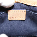 CELINE Shoulder Bag Leather Brown Auth 132824-16