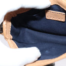 CELINE Shoulder Bag Leather Brown Auth 132824-19