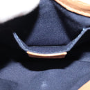 CELINE Shoulder Bag Leather Brown Auth 132824-20