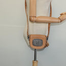 CELINE Shoulder Bag Leather Brown Auth 132824-22