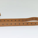 CELINE Shoulder Bag Leather Brown Auth 132824-7