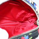 Miu Miu Shoulder Bag Canvas Black Gold Auth 132826-19