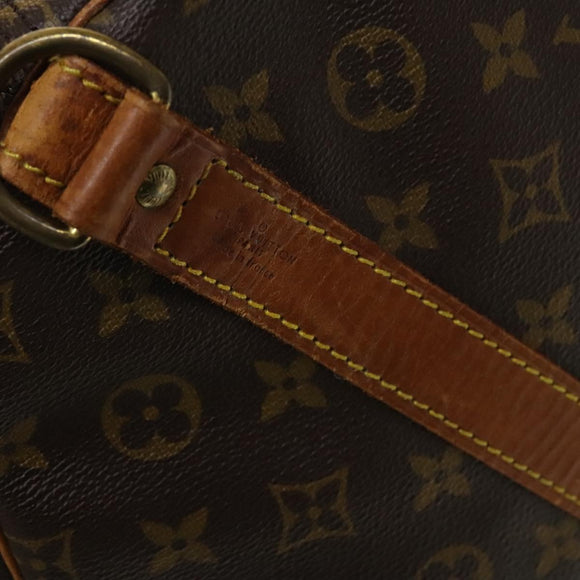 LOUIS VUITTON Monogram Keepall Bandouliere 55 Boston Bag M41414 LV Auth 132834
