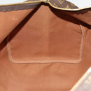 LOUIS VUITTON Monogram Keepall Bandouliere 55 Boston Bag M41414 LV Auth 132834-20