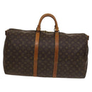 LOUIS VUITTON Monogram Keepall Bandouliere 55 Boston Bag M41414 LV Auth 132834-13