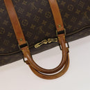 LOUIS VUITTON Monogram Keepall Bandouliere 55 Boston Bag M41414 LV Auth 132834-7