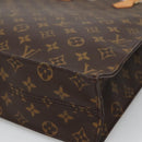 LOUIS VUITTON Monogram Sac Plat Hand Bag M51140 LV Auth 132837-8