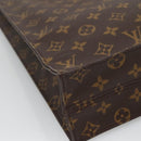 LOUIS VUITTON Monogram Sac Plat Hand Bag M51140 LV Auth 132837-15