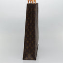 LOUIS VUITTON Monogram Sac Plat Hand Bag M51140 LV Auth 132837-3