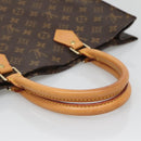 LOUIS VUITTON Monogram Sac Plat Hand Bag M51140 LV Auth 132837-7