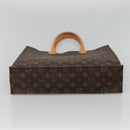 LOUIS VUITTON Monogram Sac Plat Hand Bag M51140 LV Auth 132837-5