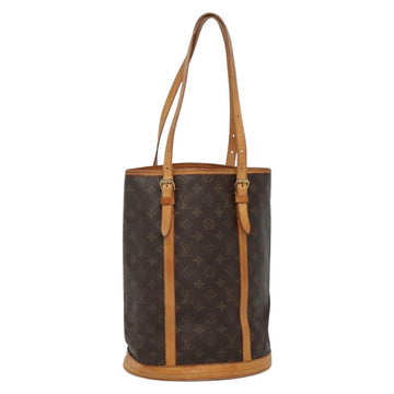 LOUIS VUITTON Monogram Bucket GM Shoulder Bag M42236 LV Auth 132841