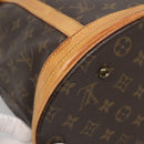 LOUIS VUITTON Monogram Bucket GM Shoulder Bag M42236 LV Auth 132841-16