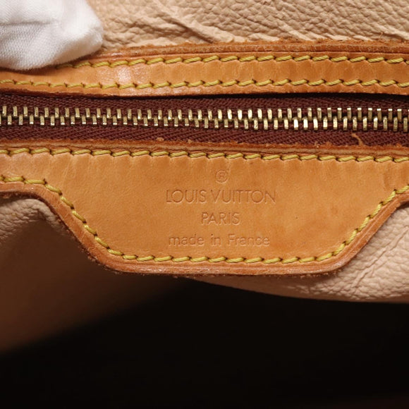 LOUIS VUITTON Monogram Bucket GM Shoulder Bag M42236 LV Auth 132841