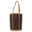 LOUIS VUITTON Monogram Bucket GM Shoulder Bag M42236 LV Auth 132841-13