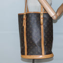 LOUIS VUITTON Monogram Bucket GM Shoulder Bag M42236 LV Auth 132841-22