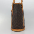 LOUIS VUITTON Monogram Bucket GM Shoulder Bag M42236 LV Auth 132841-3