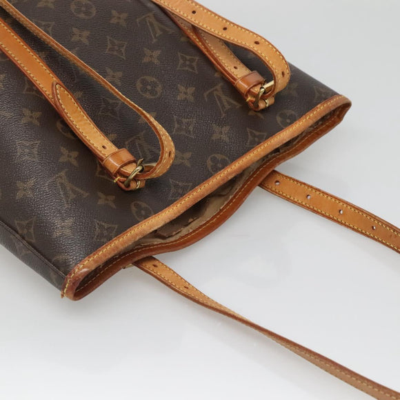 LOUIS VUITTON Monogram Bucket GM Shoulder Bag M42236 LV Auth 132841
