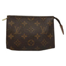 LOUIS VUITTON Monogram Posh Toilette 15 Pouch M47546 LV Auth 132845-13