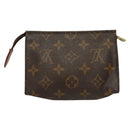 LOUIS VUITTON Monogram Posh Toilette 15 Pouch M47546 LV Auth 132845-2
