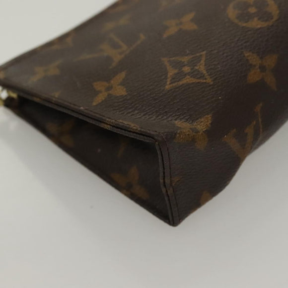 LOUIS VUITTON Monogram Posh Toilette 15 Pouch M47546 LV Auth 132845