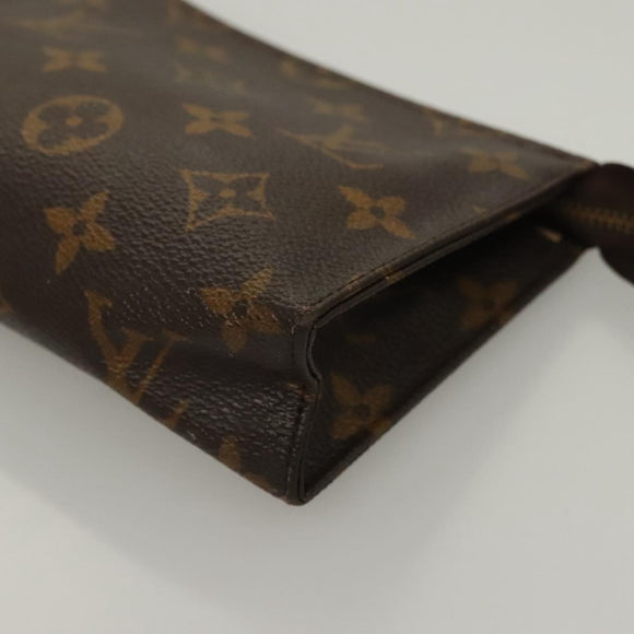 LOUIS VUITTON Monogram Posh Toilette 15 Pouch M47546 LV Auth 132845
