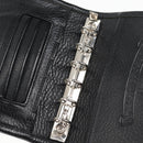 Chrome Hearts Day Planner Cover Leather Black Auth 132856M-17