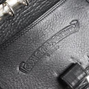 Chrome Hearts Day Planner Cover Leather Black Auth 132856M-18