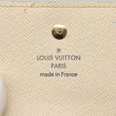 LOUIS VUITTON Damier Azur Portefeuille Elise Trifold Wallet N61733 Auth 132860-17