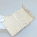 LOUIS VUITTON Damier Azur Portefeuille Elise Trifold Wallet N61733 Auth 132860-10