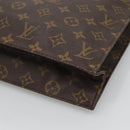 LOUIS VUITTON Monogram Sac Plat Hand Bag M51140 LV Auth 132867-15