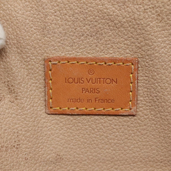 LOUIS VUITTON Monogram Sac Plat Hand Bag M51140 LV Auth 132867