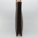 LOUIS VUITTON Monogram Sac Plat Hand Bag M51140 LV Auth 132867-3