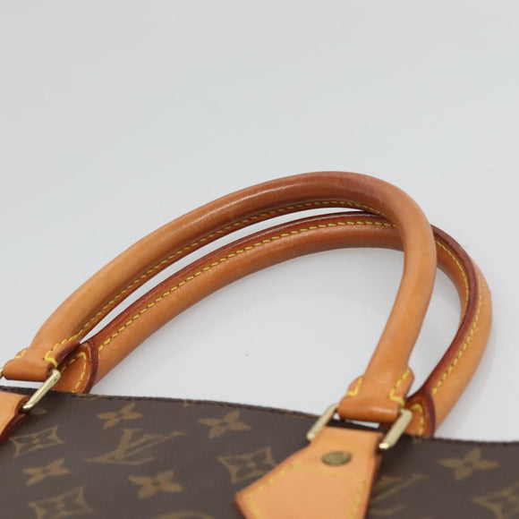 LOUIS VUITTON Monogram Sac Plat Hand Bag M51140 LV Auth 132867