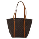 LOUIS VUITTON Monogram Sac Shopping Tote Bag M51108 LV Auth 132868-13