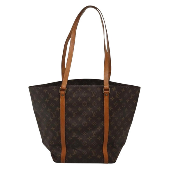 LOUIS VUITTON Monogram Sac Shopping Tote Bag M51108 LV Auth 132868