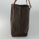 LOUIS VUITTON Monogram Sac Shopping Tote Bag M51108 LV Auth 132868-4