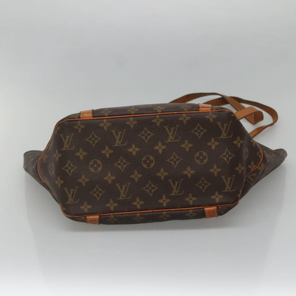 LOUIS VUITTON Monogram Sac Shopping Tote Bag M51108 LV Auth 132868