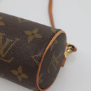 LOUIS VUITTON Monogram Papillon Pouch LV Auth 132871-9