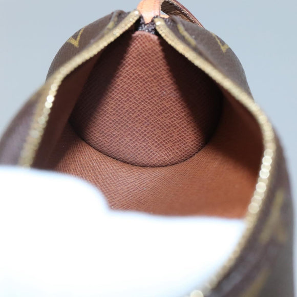 LOUIS VUITTON Monogram Papillon Pouch LV Auth 132871